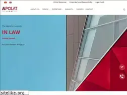 Sites similar to apolatlegal.com