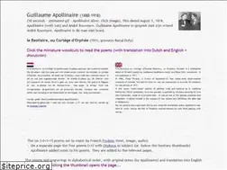 Sites similar to apollinaire.wursten.be