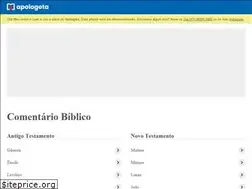 Sites similar to apologeta.com.br