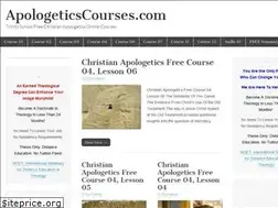 Sites similar to apologeticscourses.com
