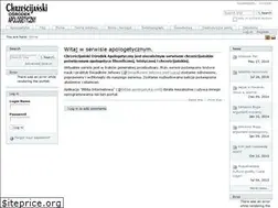 Sites similar to apologetyka.com