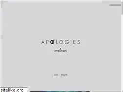 Sites similar to apologies.jp