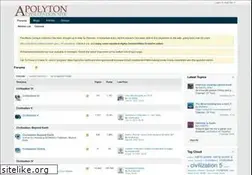 Sites similar to apolyton.net