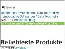 Sites similar to apomio.de