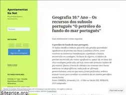 Sites similar to apontamentosnanet.com