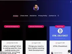 Sites similar to apoorveverma.com