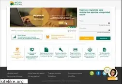 Sites similar to aportesenlinea.com