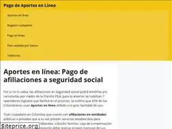 Sites similar to aportespago.com