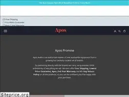Sites similar to apos.store