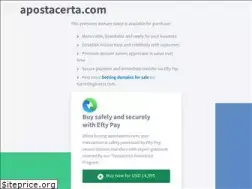 Sites similar to apostacerta.com