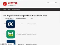 Sites similar to apostarenecuador.com