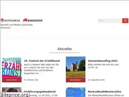 Sites similar to apostel-und-markus.de