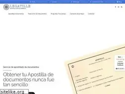Sites similar to apostillalegatille.com