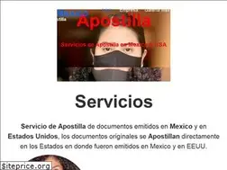 Sites similar to apostillasenmexico.com