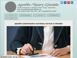 Sites similar to apostille-notary-glendale.com