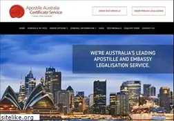 Sites similar to apostille.com.au