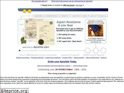 Sites similar to apostille.com