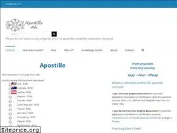 Sites similar to apostille.info