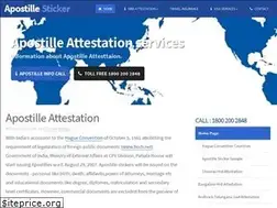 Sites similar to apostilleattestation.in
