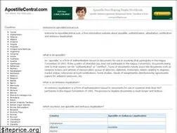 Sites similar to apostillecentral.com