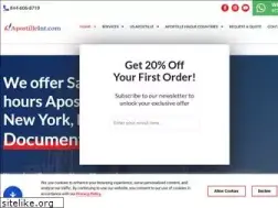 Sites similar to apostilleint.com