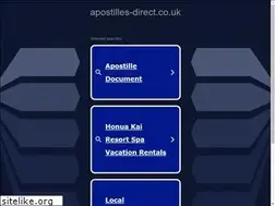 Sites similar to apostilles-direct.co.uk