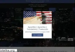 Sites similar to apostilleslaservice.com