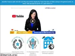 Sites similar to apostilletexas.org