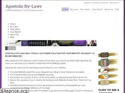 Sites similar to apostolicbylaws.com