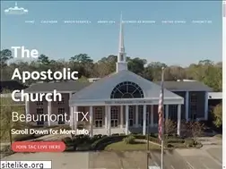Sites similar to apostolicchurch.biz