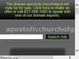 Sites similar to apostolicchurchofgod.net
