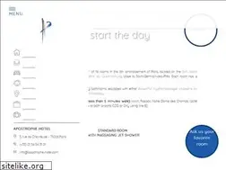Sites similar to apostrophe-hotel.com