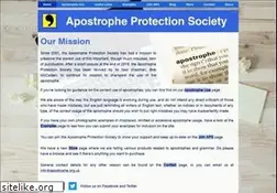 Sites similar to apostrophe.org.uk