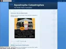 Sites similar to apostrophecatastrophes.blogspot.com