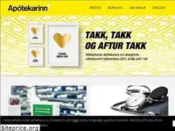 Sites similar to apotekarinn.is