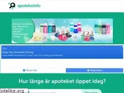 Sites similar to apoteksinfo.nu