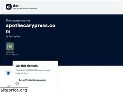 Sites similar to apothecarypress.com