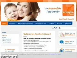Sites similar to apotheek-hasselt.nl