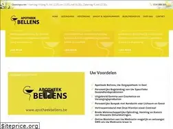 Sites similar to apotheekbellens.be