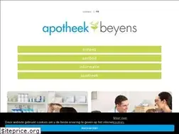 Sites similar to apotheekbeyens.be