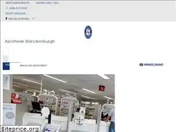 Sites similar to apotheekblanckenburgh.nl