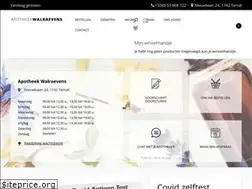 Sites similar to apotheekwalraevens.be