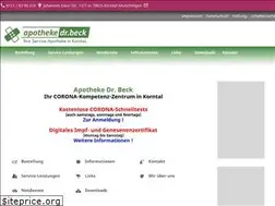 Sites similar to apotheke-dr-beck.de