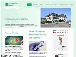 Sites similar to apotheke-hotz.ch