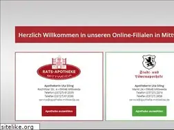 Sites similar to apotheke-mittweida.de