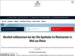 Sites similar to apotheke-rheincenter-weil-am-rhein.de