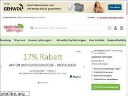 Sites similar to apotheke-voehringen.de