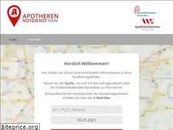Sites similar to apothekennotdienst-nrw.de