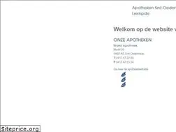Sites similar to apothekensintoedenrode.nl
