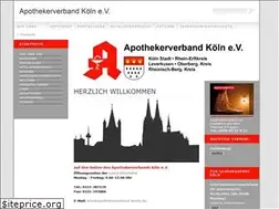 Sites similar to apothekerverband-koeln.de